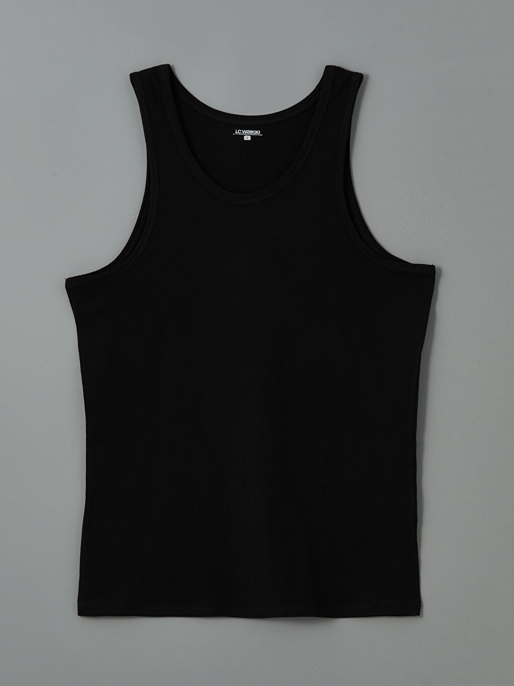 LC WAIKIKI U Neck Jersey Men's Vest 2 Pack -W51659Z8-CVL