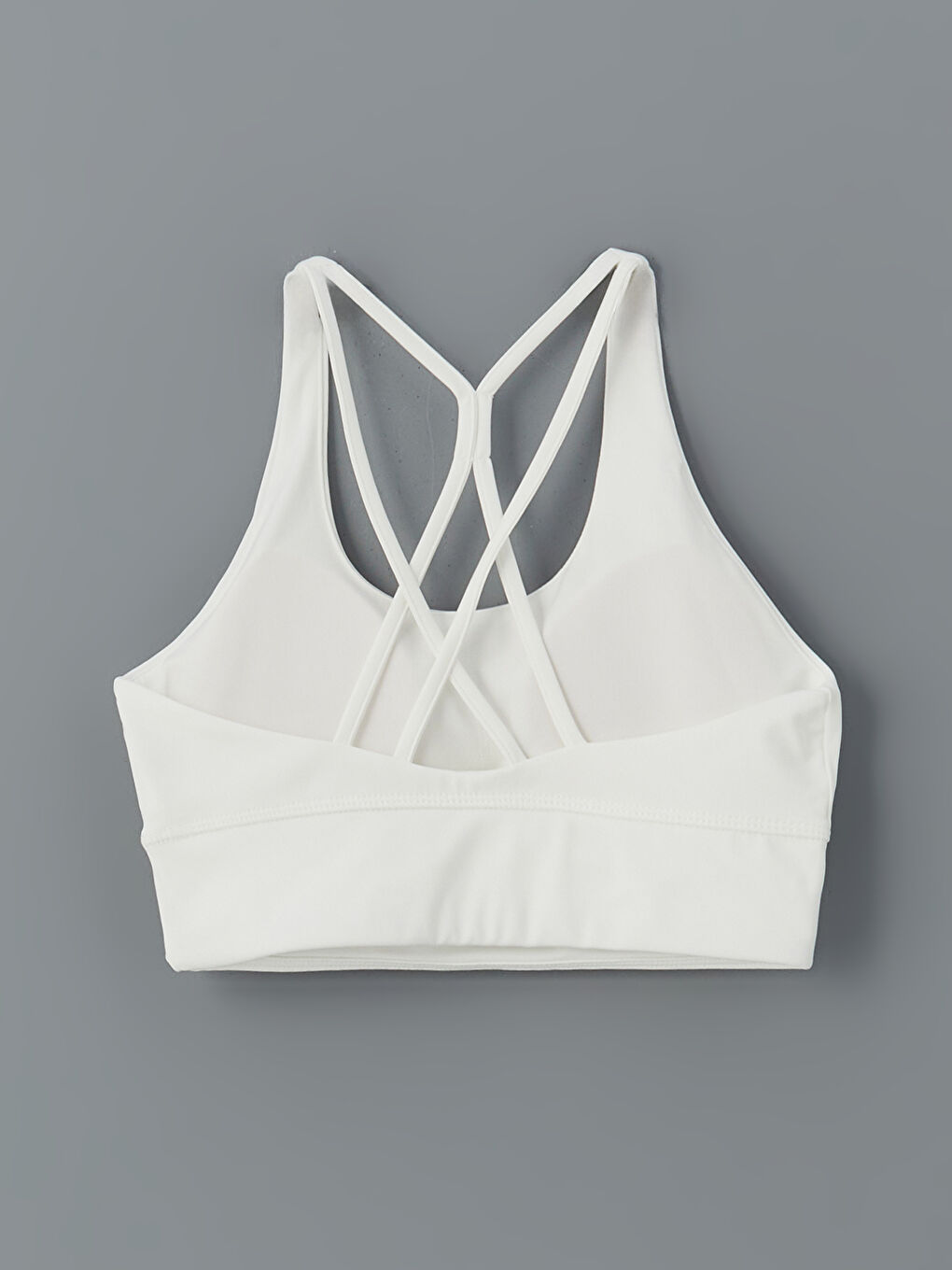 XSIDE ACTIVE Beyaz U Yaka Kadın Sporcu Büstiyer - 5