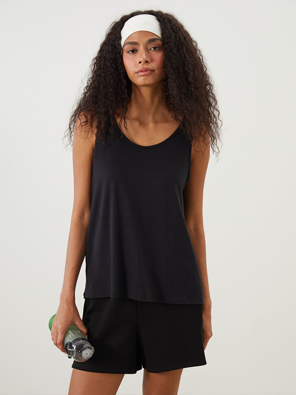 U Neck Women's Athletic Tank Top