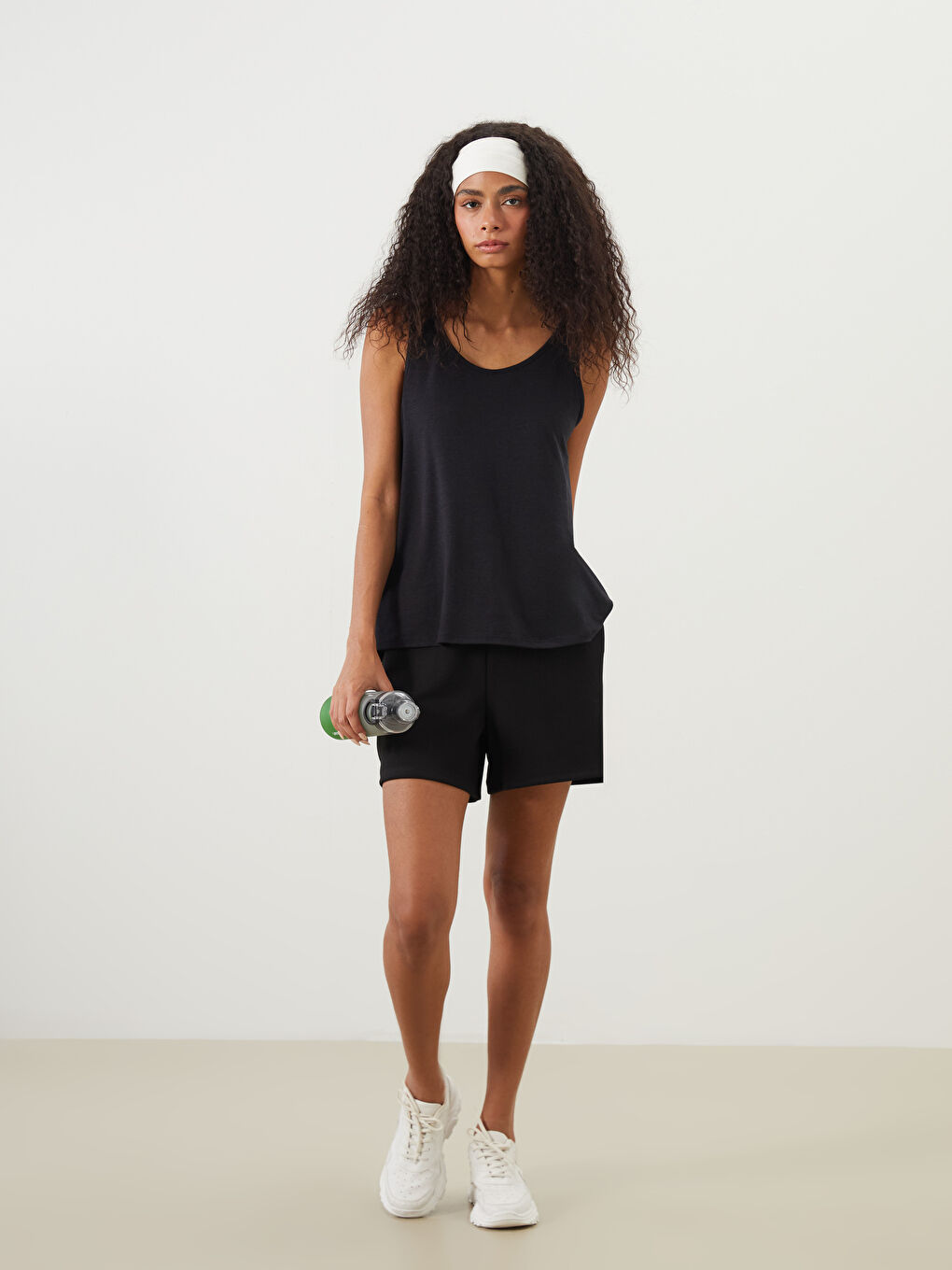 U Neck Women's Athletic Tank Top-1