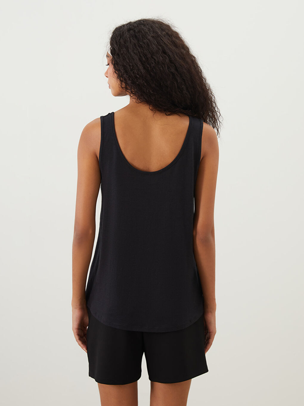 U Neck Women's Athletic Tank Top-3