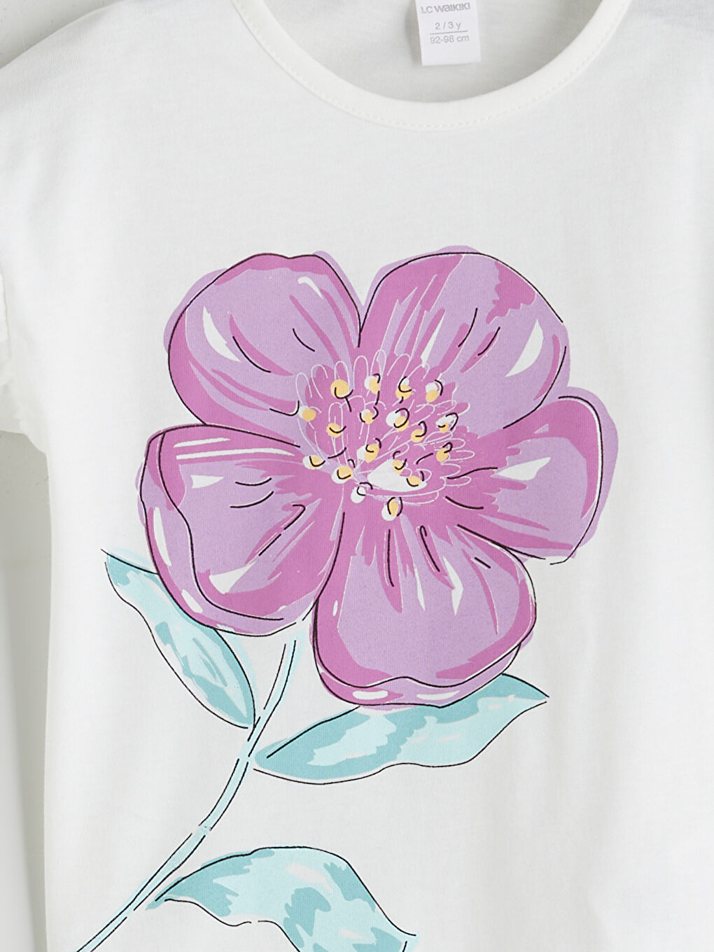 Blumiges T-Shirt und Shorts für Mädchen, 2er-Pack-5