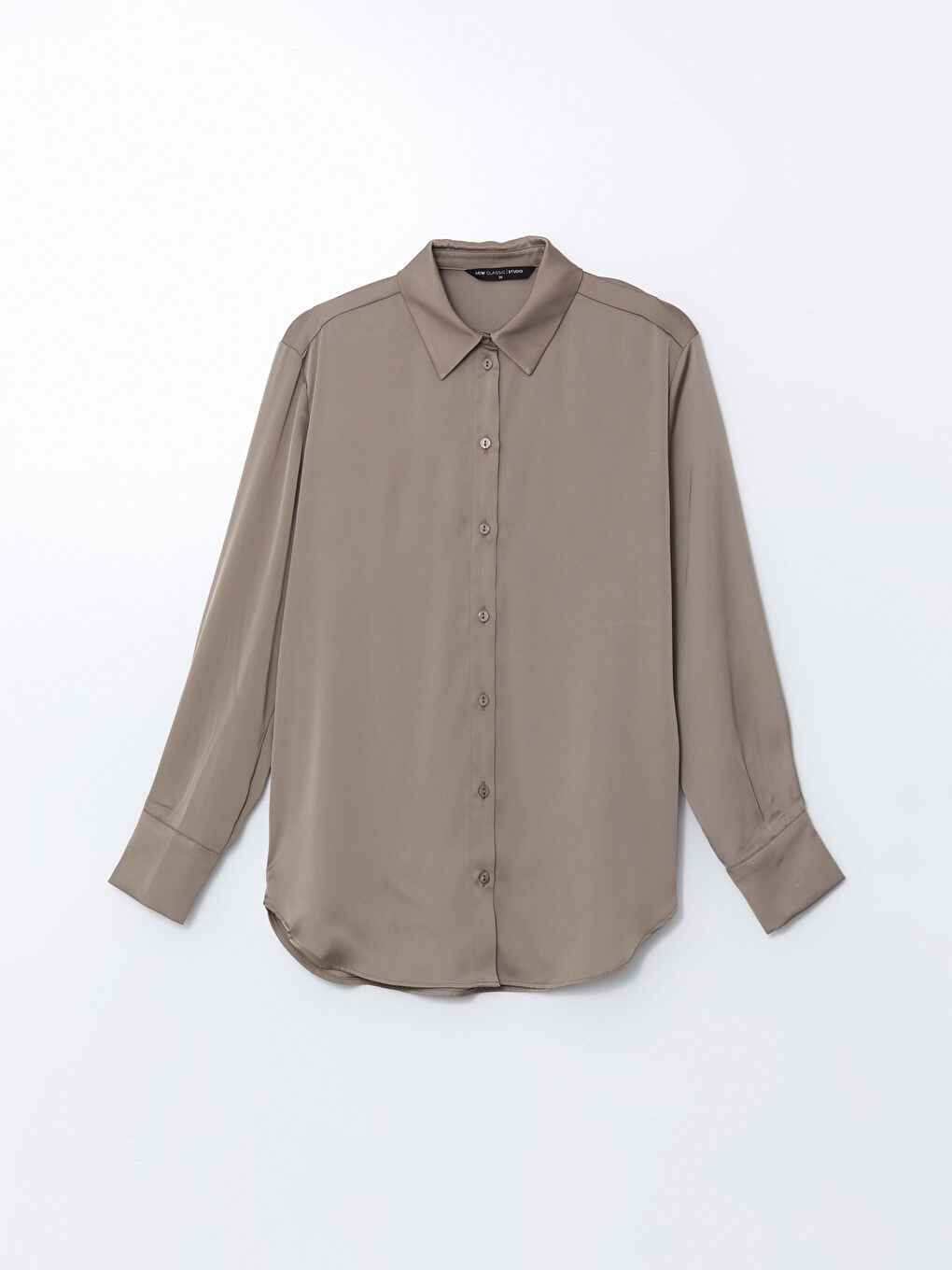 Satin Women's Shirt -S5JV59Z8-GY7