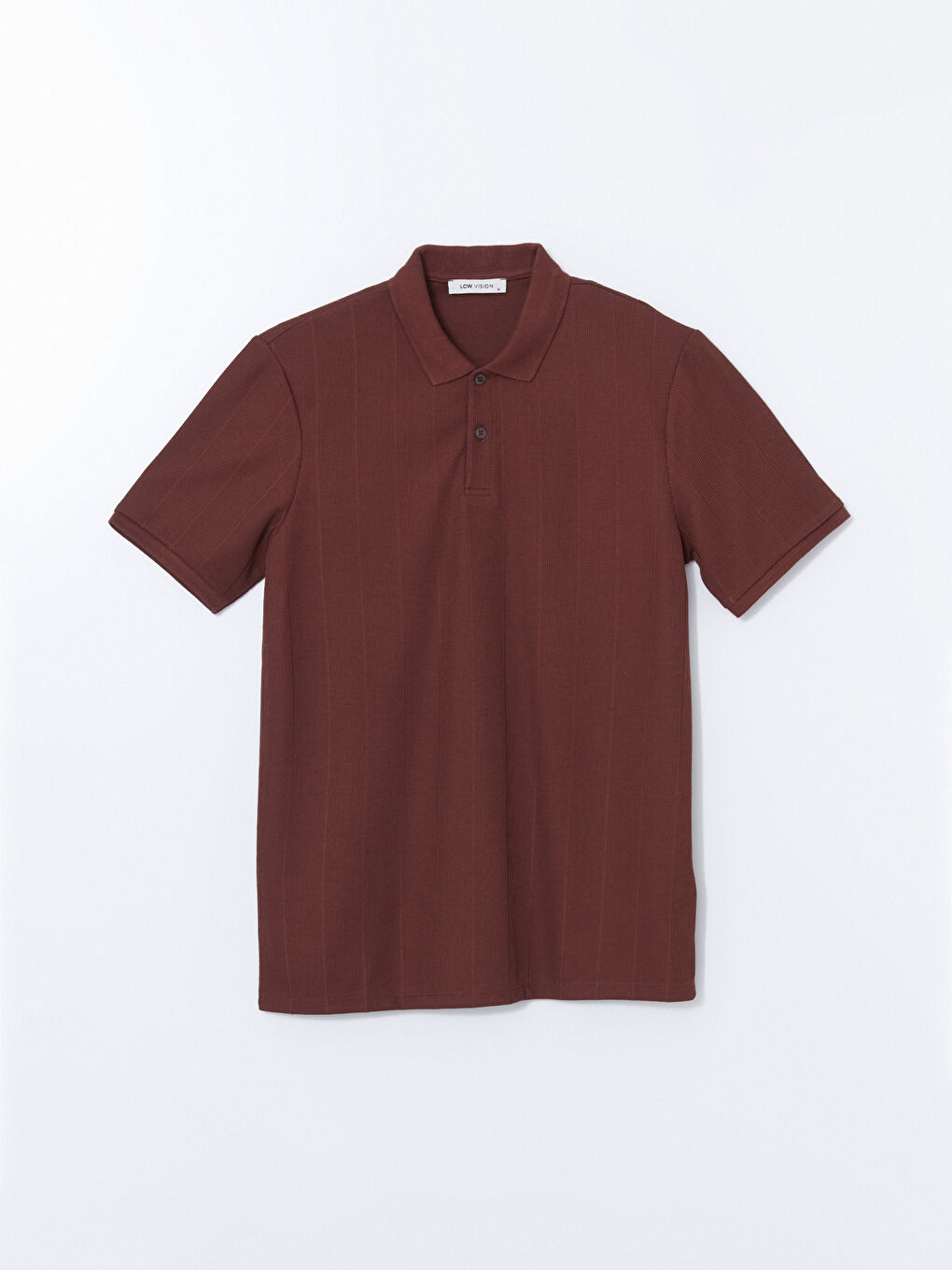 Polo Neck Striped Men's T-Shirt-8