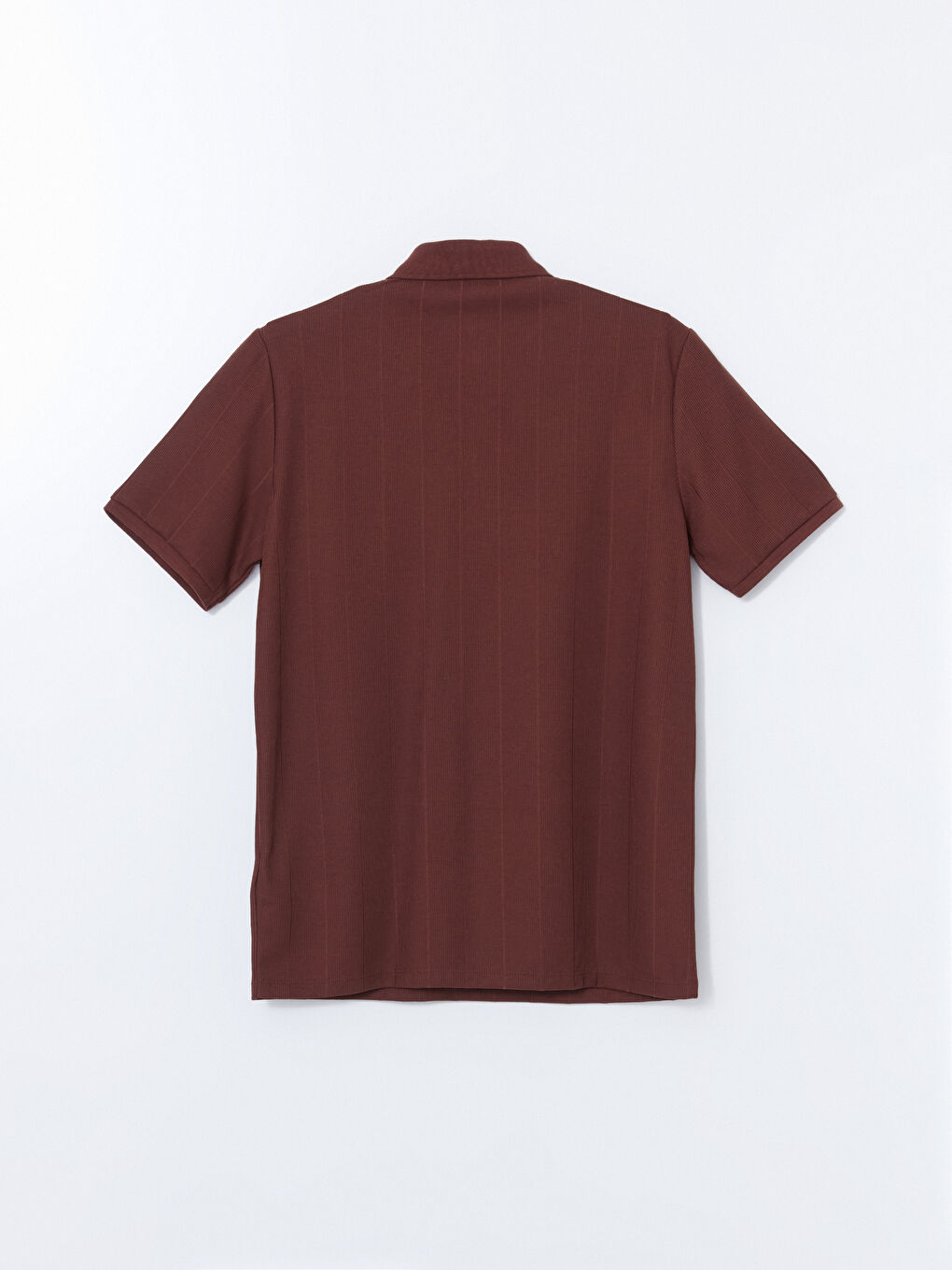 Polo Neck Striped Men's T-Shirt-9