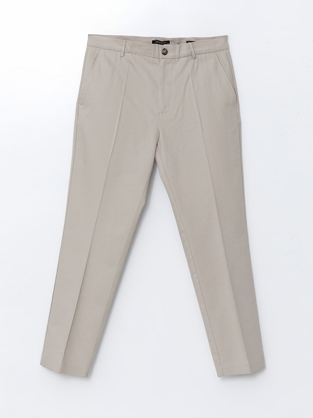 Standard Fit Linen Blended Men's Trousers -S5JV85Z8-CR8