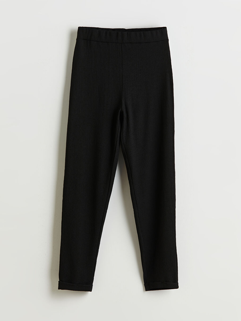LCWAIKIKI Classic Pantalone za Žene Šargarepa Kroja sa Teksturom i Elastičnim Struk -S5JV92Z8-CVL