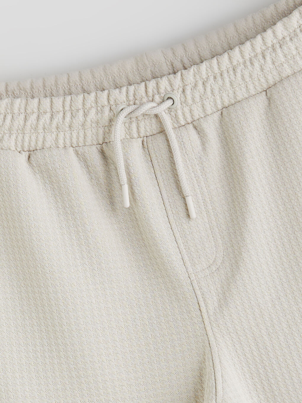 Bej Standart Kalıp Erkek Şort-5