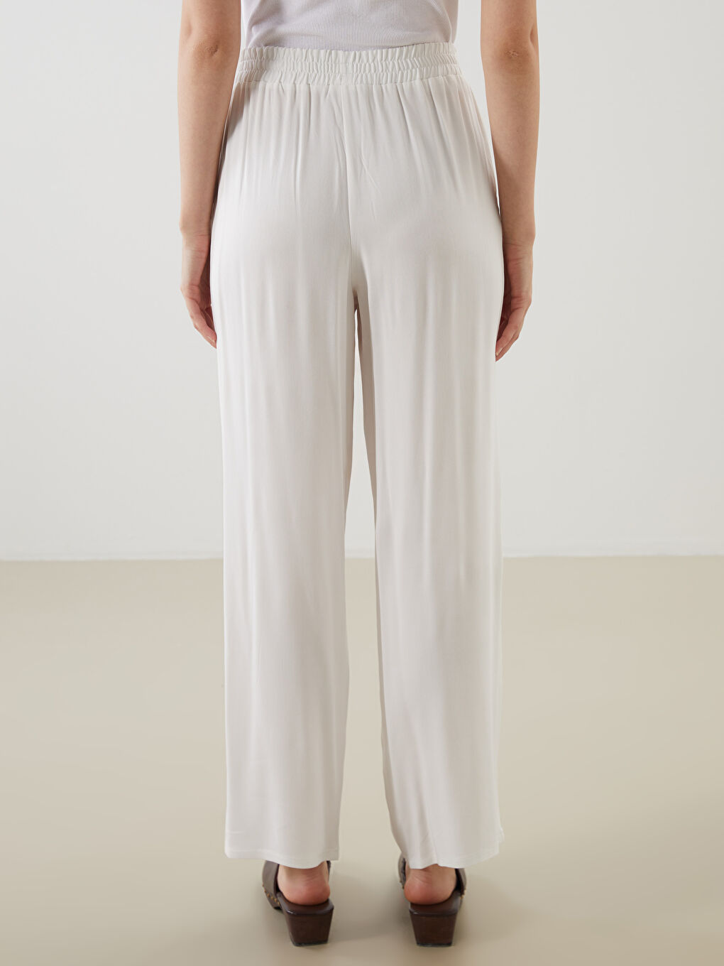 Elastic Waist Women'S Pants -S5JY03Z8-R9J