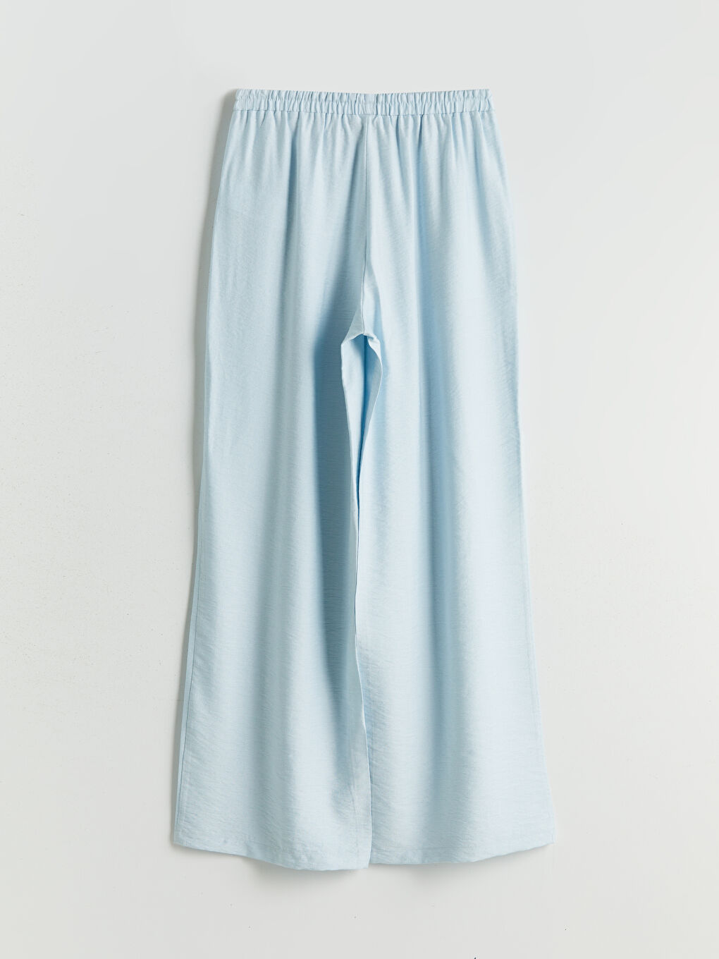 Elastic Waist Wide Leg Women's Trousers -S5JY41Z8-QWQ