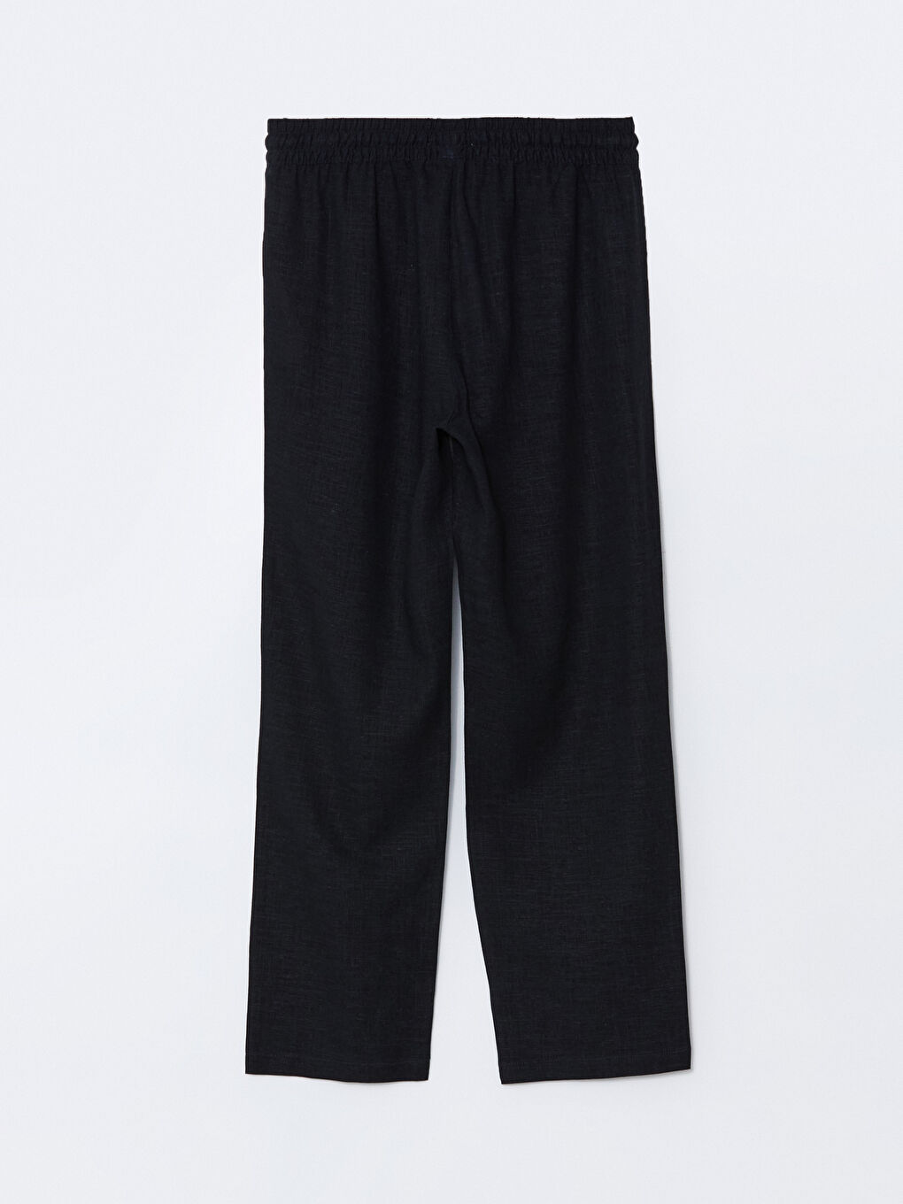 Elastic Waist Linen Blend Women'S Pants -S5JY58Z8-CS0