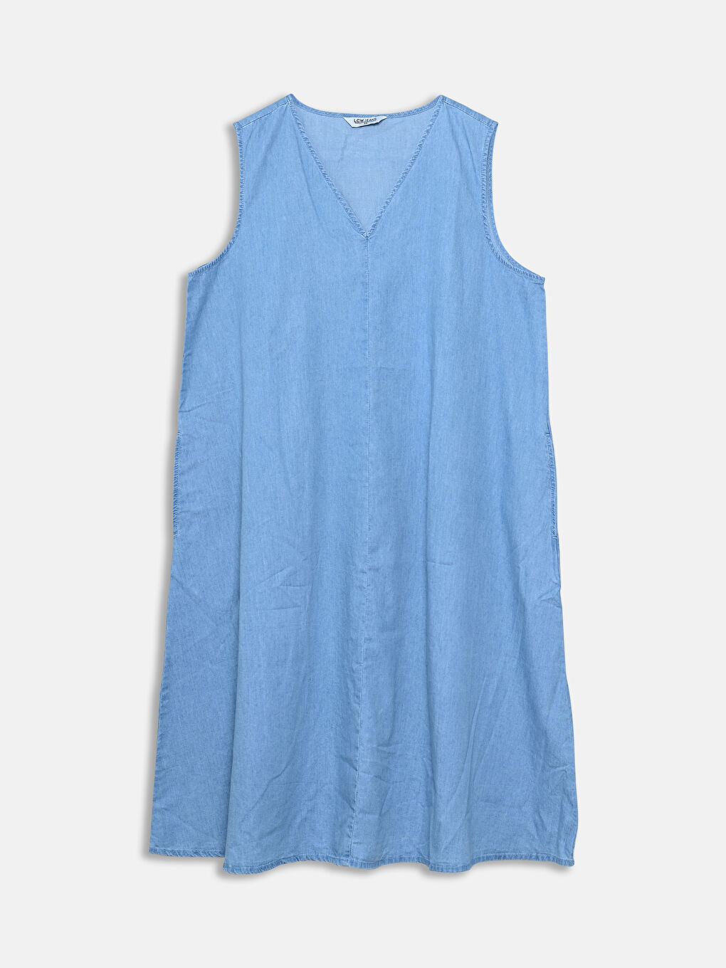 LCW Grace Woman BEIGE Denim Dress -S5JY66Z8-315