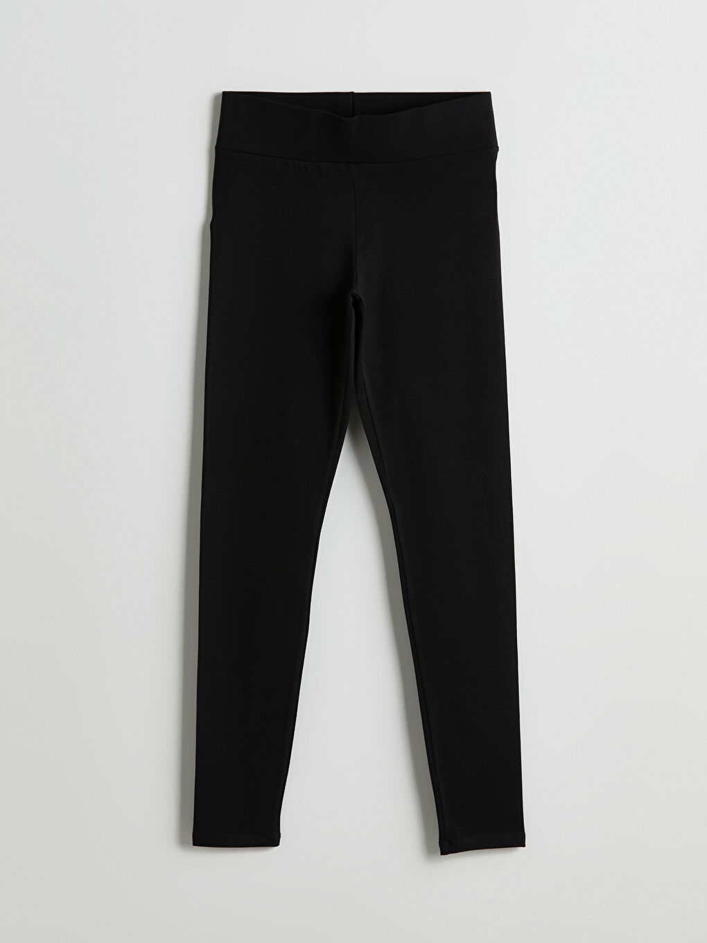 Siyah Beli Lastikli Kadın Spor Tayt-4