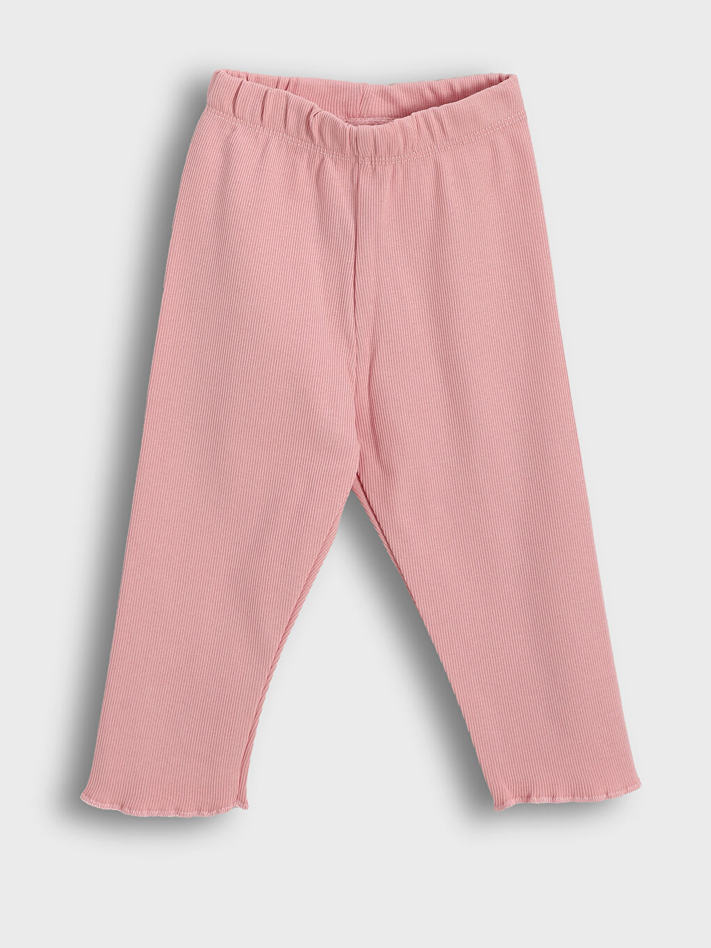 Elastic Waist Printed Girls' 3/4 Length Leggings 2 Pack-1