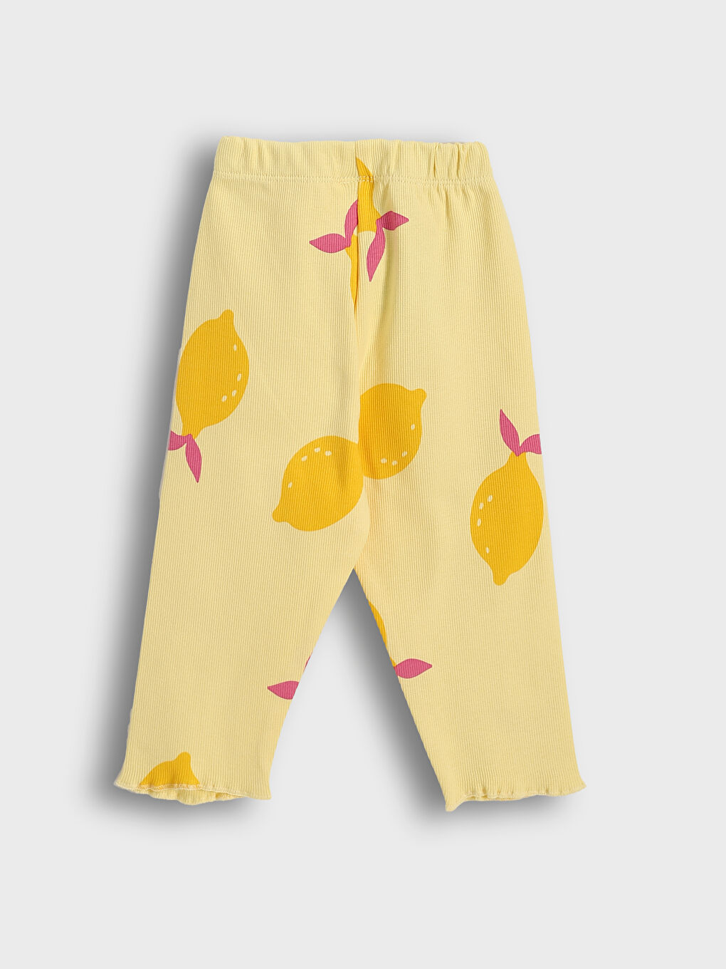 Elastic Waist Printed Girls' 3/4 Length Leggings 2 Pack-4