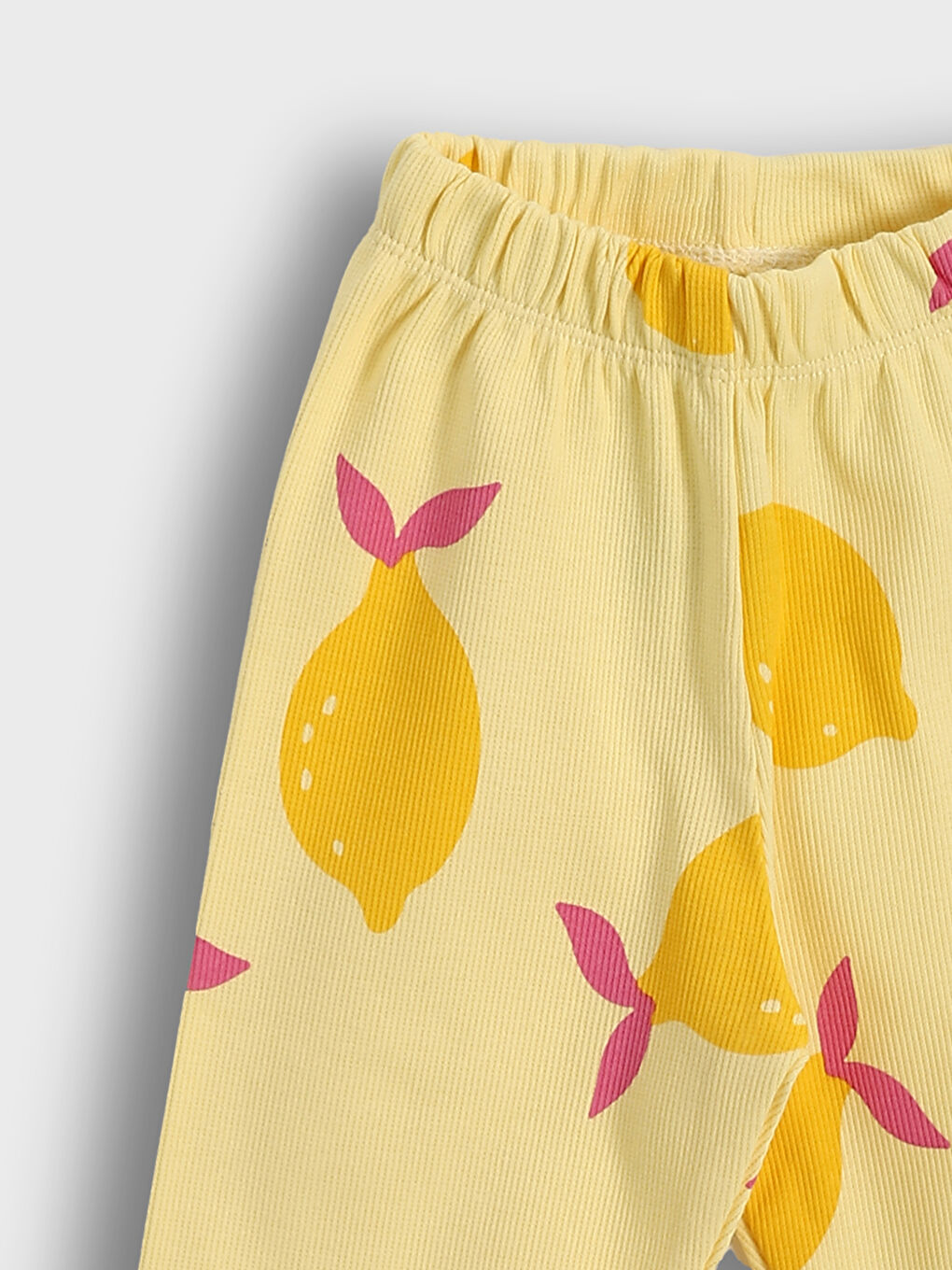 Elastic Waist Printed Girls' 3/4 Length Leggings 2 Pack-6