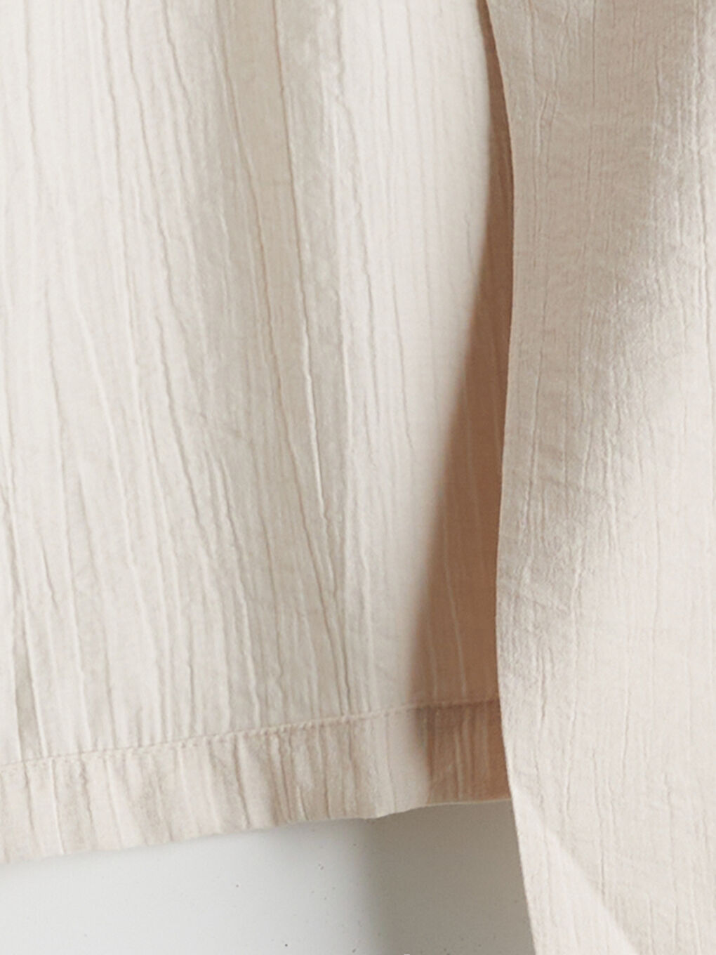 Bej Loose Fit Kadın Blazer Ceket-6