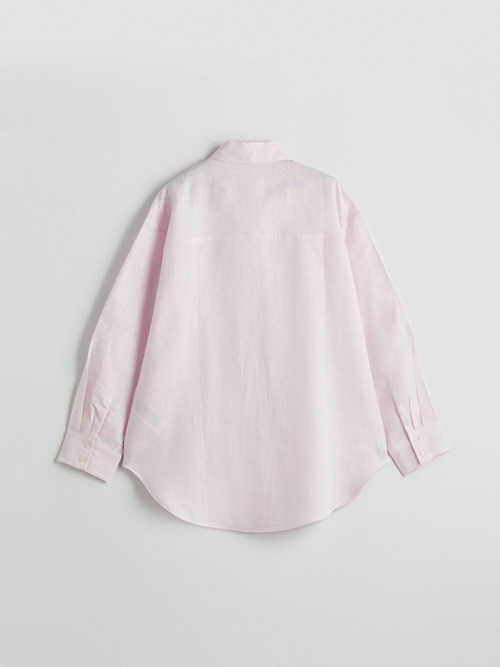 LC Waikiki Oversize Linen Women's Shirt -S5K015Z8-QVT