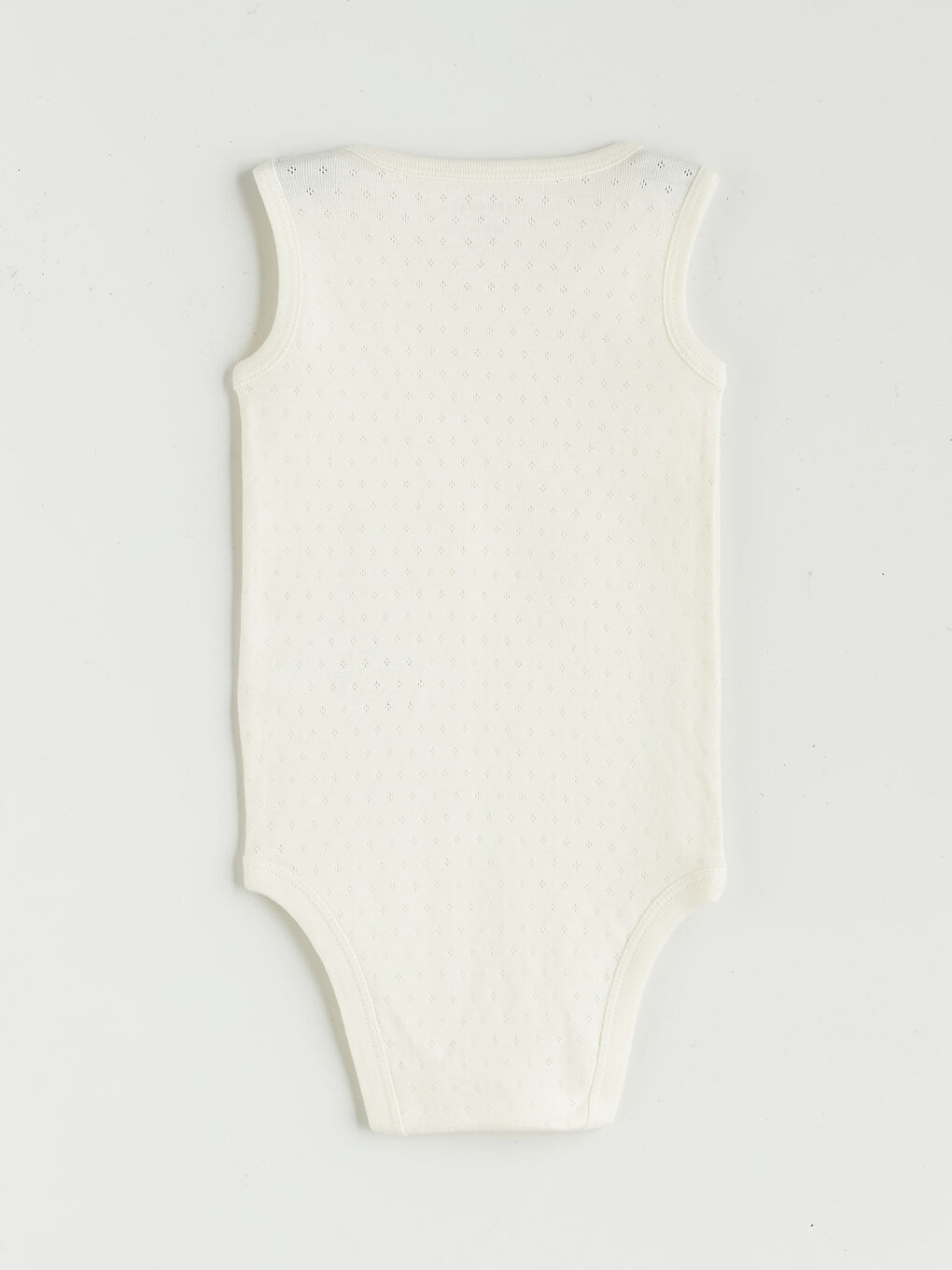 Ekru Basic Erkek Bebek Çıtçıtlı Body-1