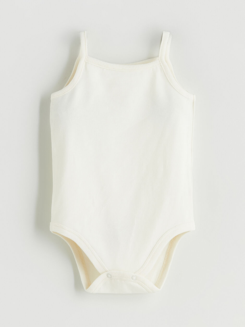 Pembe Kare Yaka Kız Bebek Çıtçıtlı Body 3'lü-4