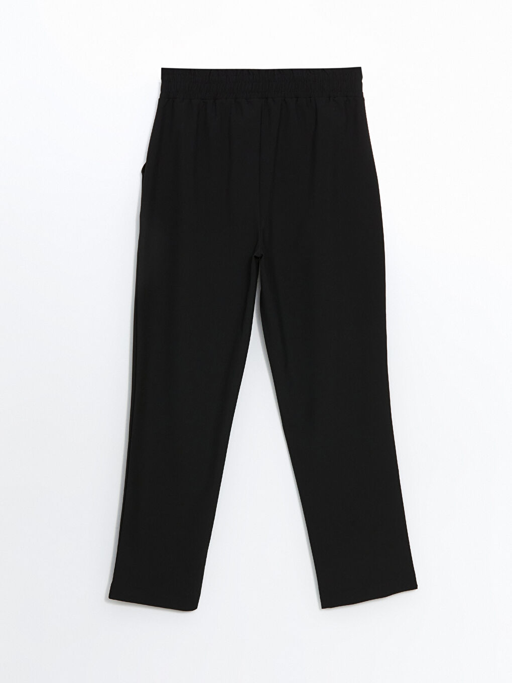LCW Modest Siyah Beli Lastikli Kadın Pantolon - 5