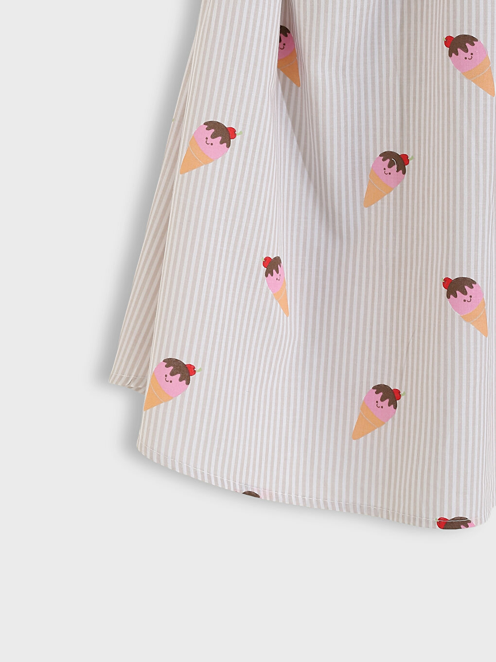 V-Neck Girls' Dress-2