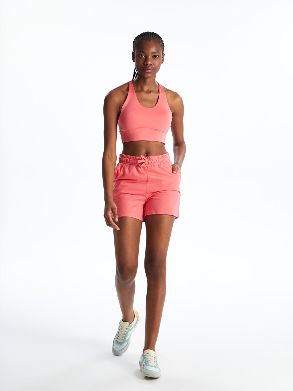 Shorts pour Femmes à Taille Élastiquée
