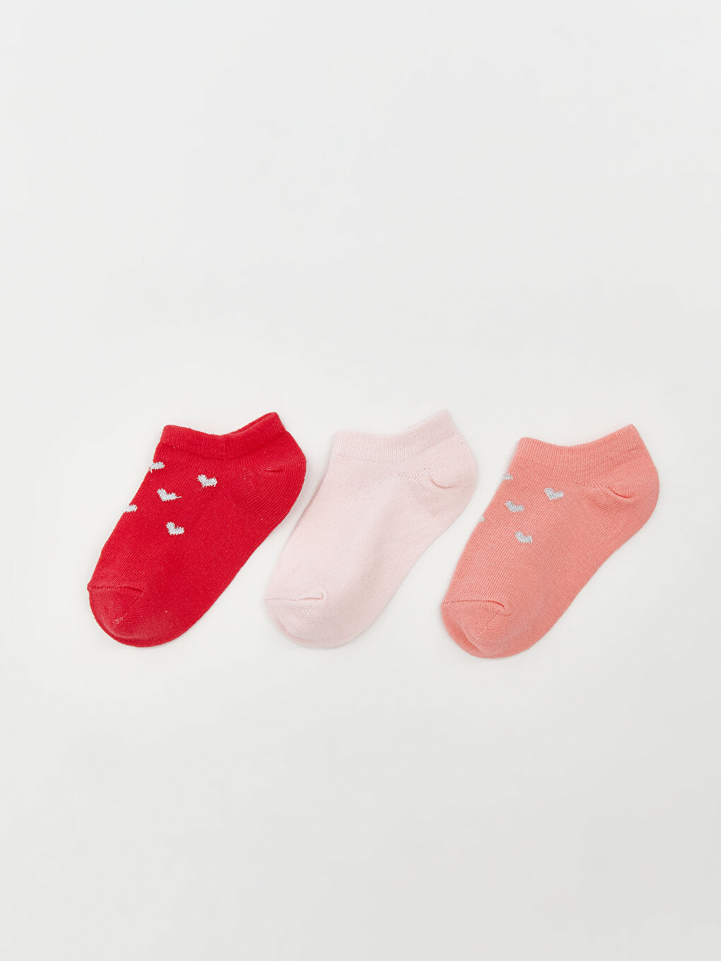 Printed Baby Girls' Ankle Socks 3-Pack -S5K154Z1-V4X