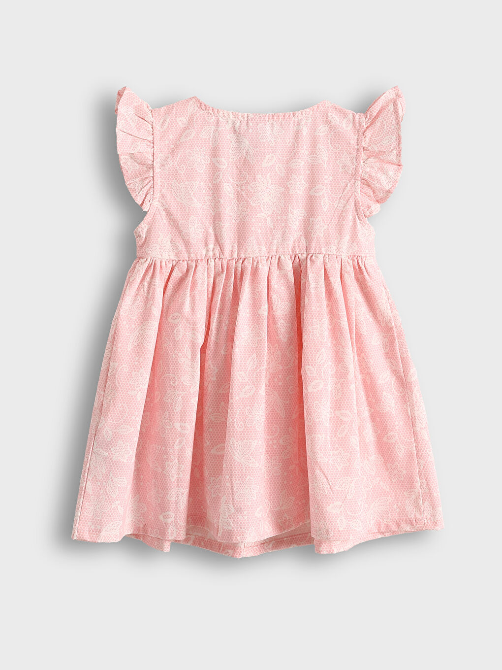 Crew Neck Girls' Dress -S5K162Z1-LT4