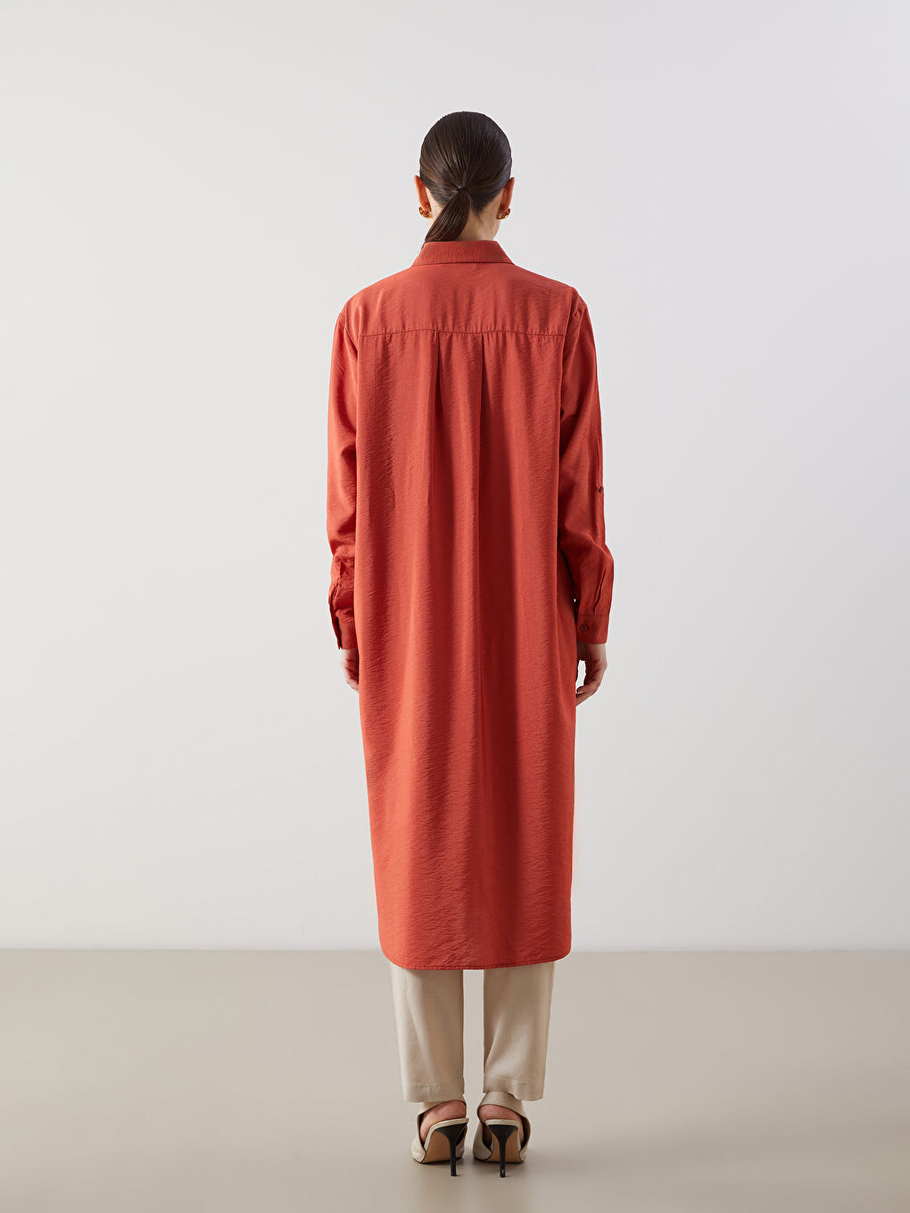 Oversize Women's Shirt Tunic-3