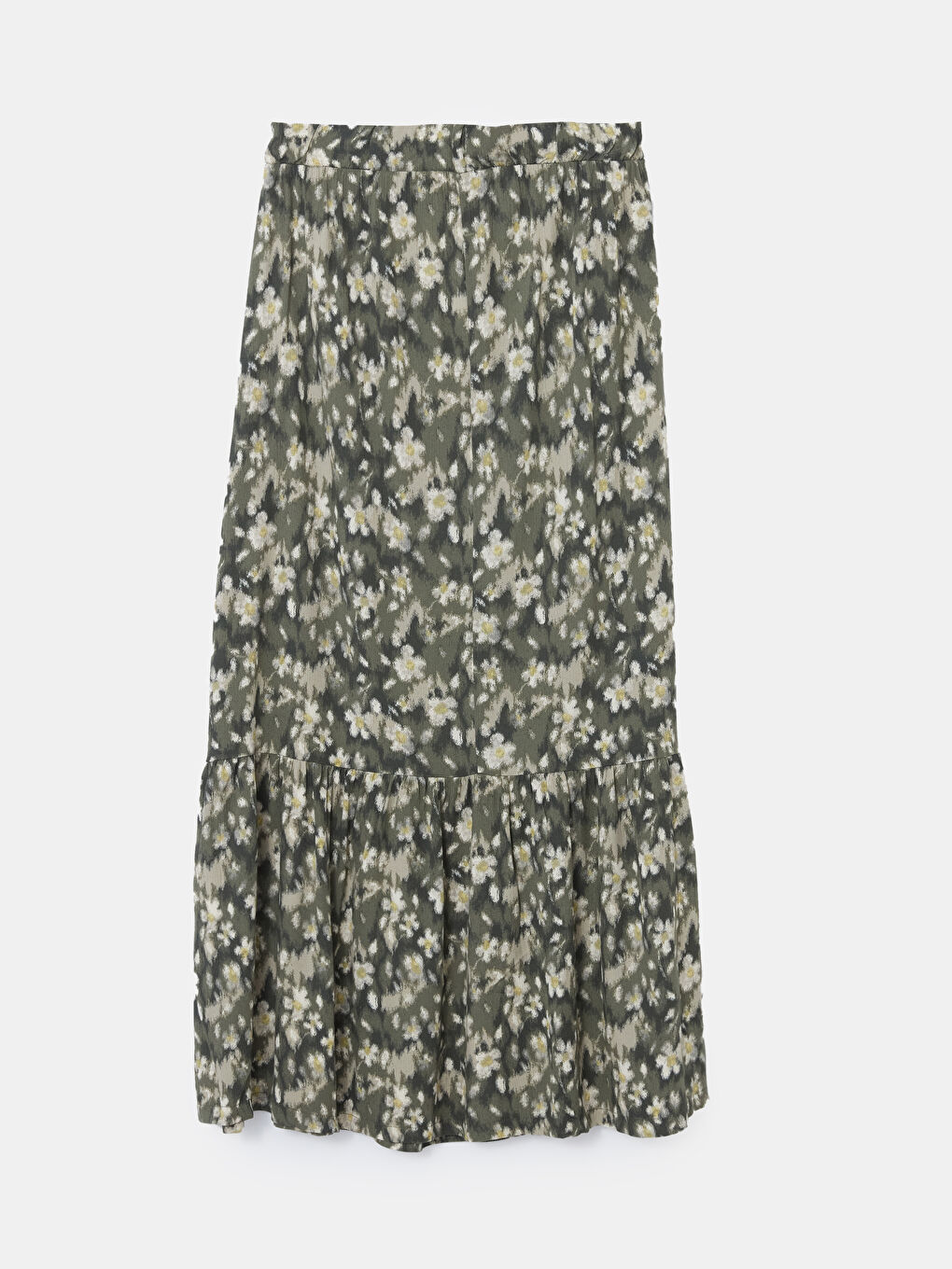 Elastic Waist Floral A-Line Women's Skirt -S5K171Z8-LRF
