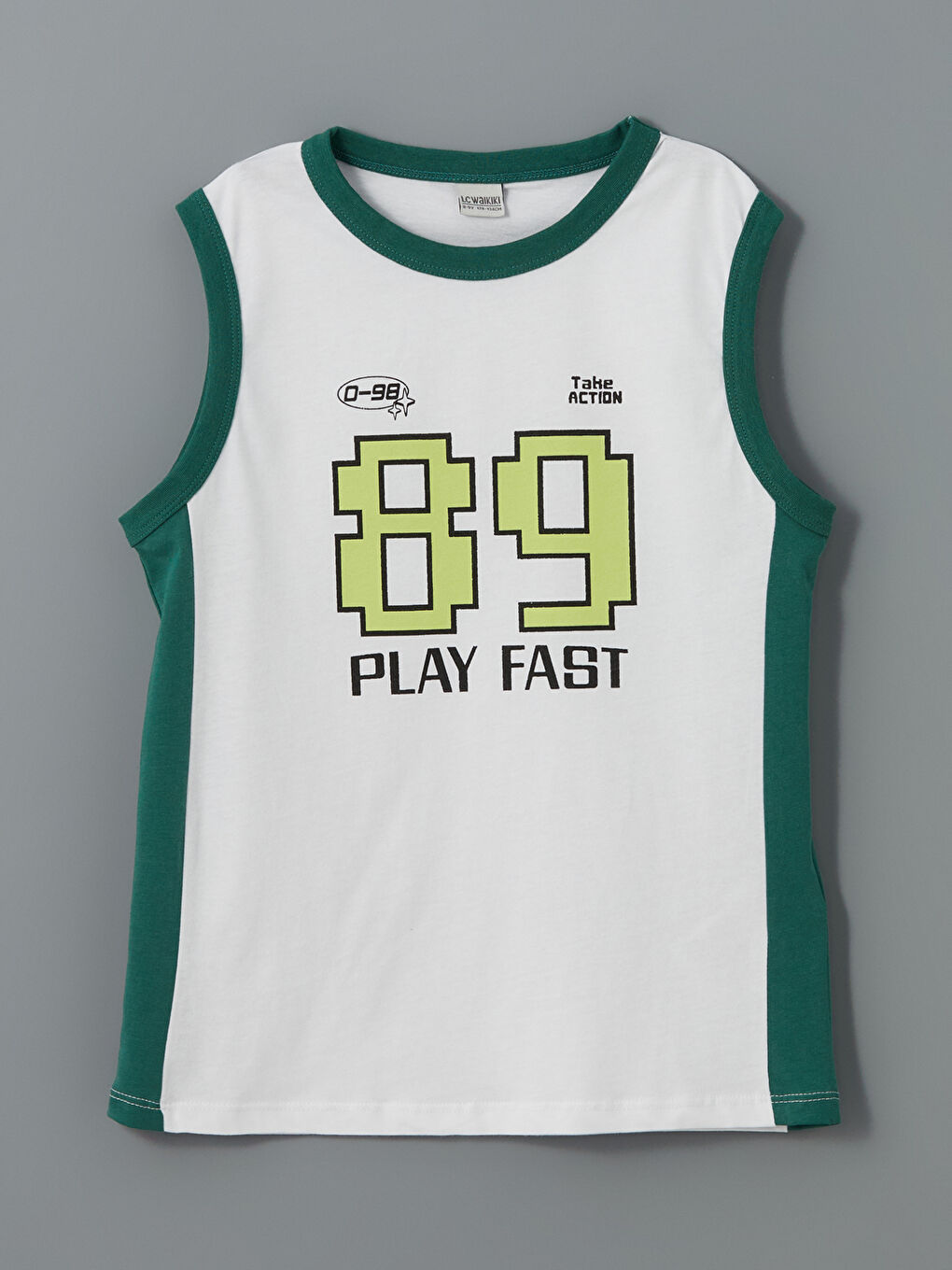 Crew Neck Boys' Tank Top