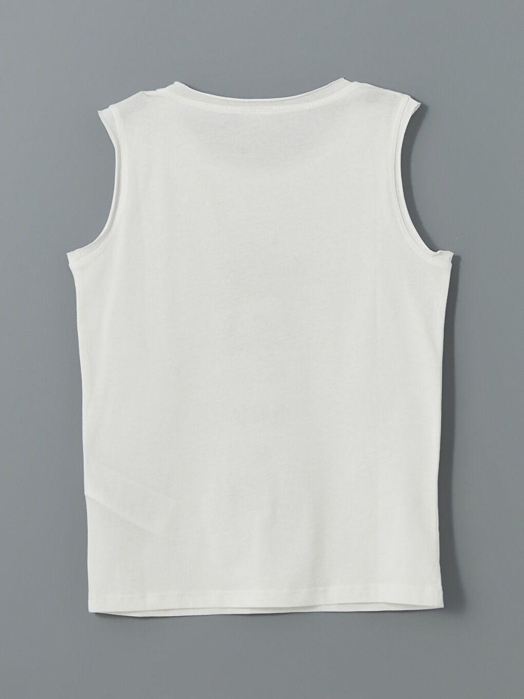 Crew Neck Boys' Tank Top-2