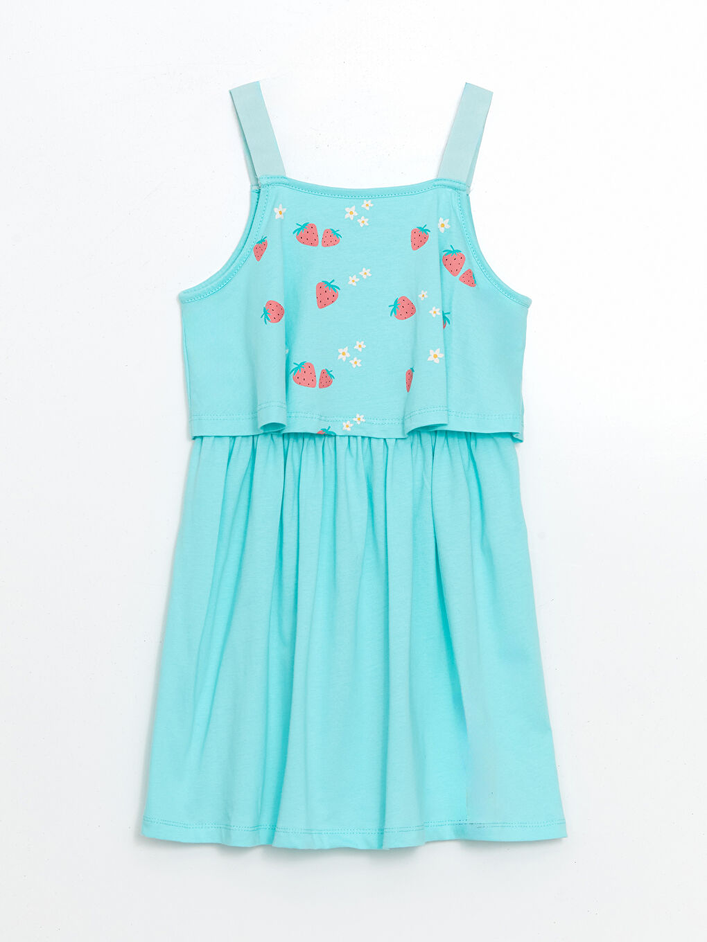 Square Neck Girls' Dress -S5K298Z4-FZU