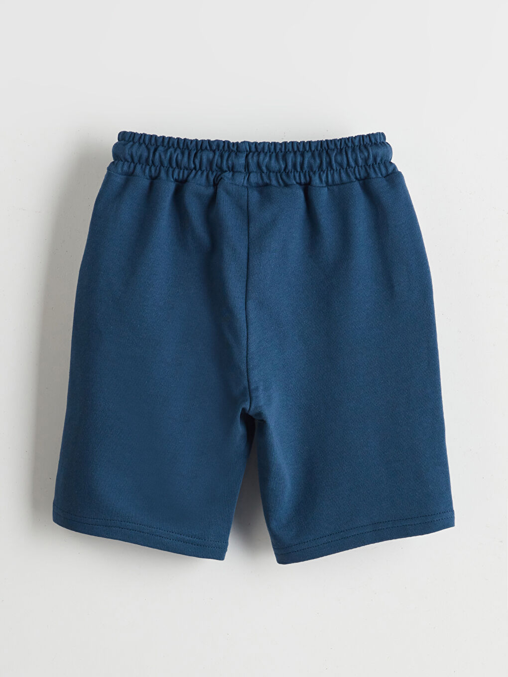 İndigo Beli Lastikli Minecraft Baskılı Erkek Çocuk Şort-1