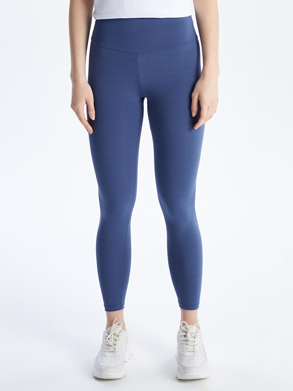 Women's Elastic Waist Sport Leggings -S5K314Z8-DUJ