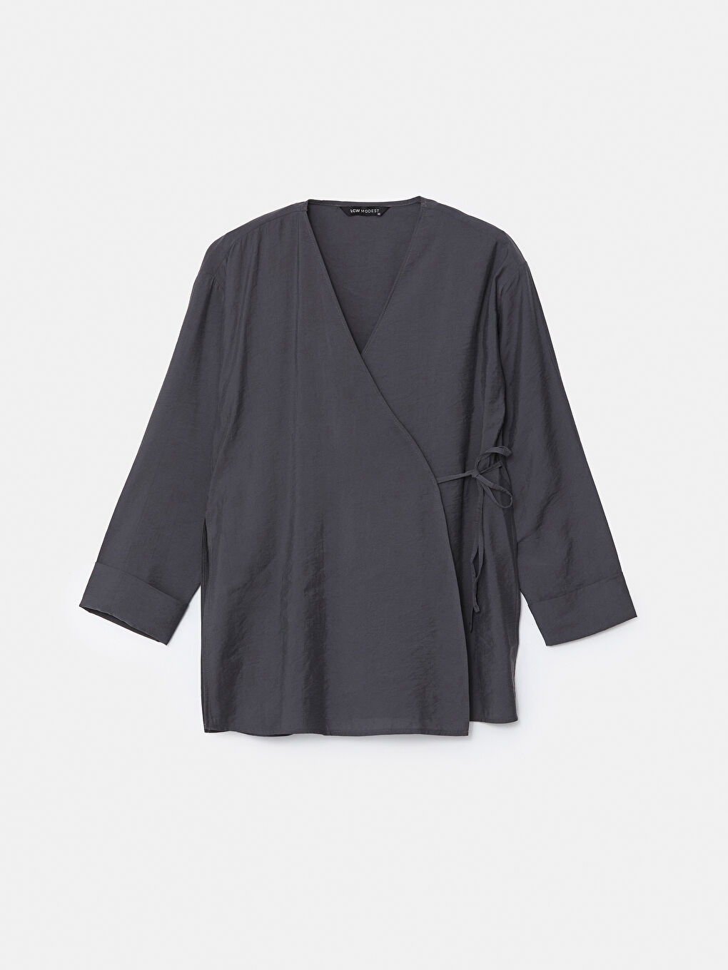 Double-Breasted Collar Women’S Modest Kimono -S5K325Z8-CTH