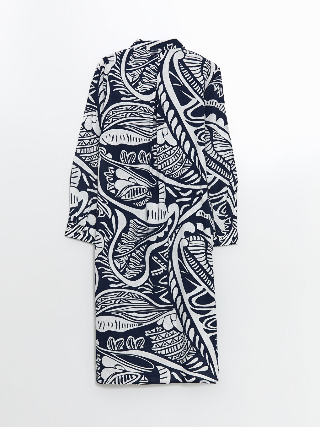 Patterned Women's Shirt Tunic-5