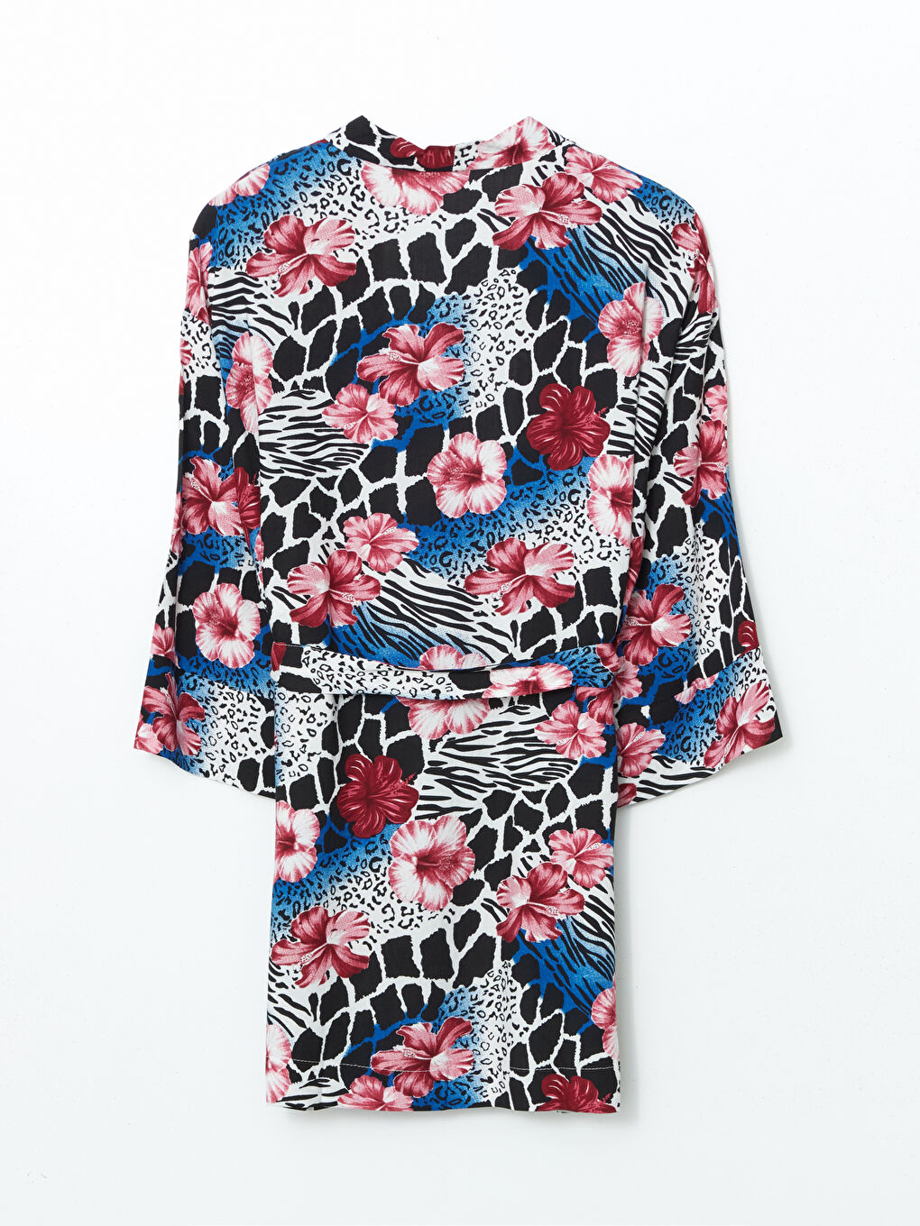 Shawl Collar Floral Oversize Women's Kimono -S5K332Z8-LQJ
