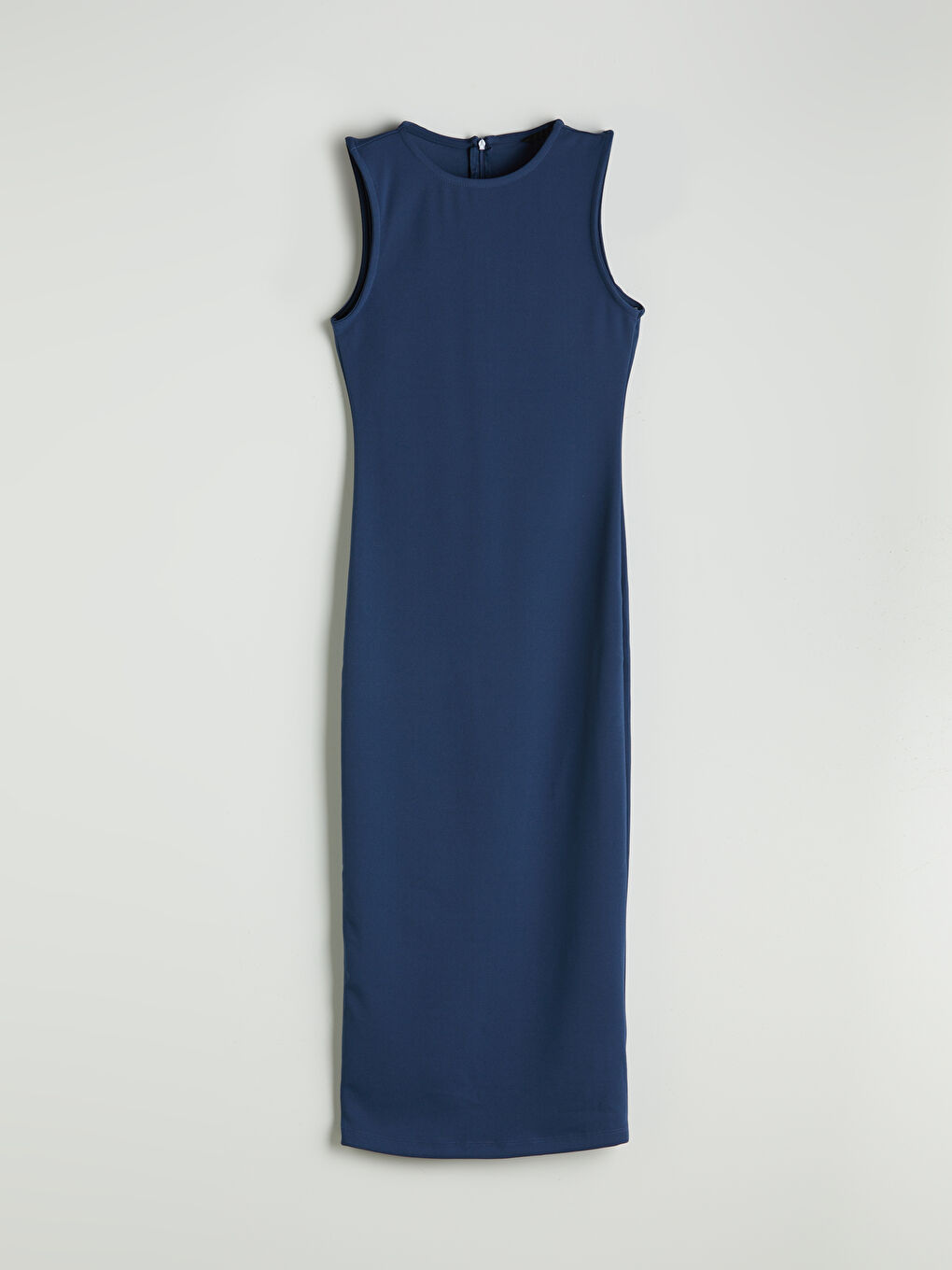 Crew Neck Bodycon Dress-4