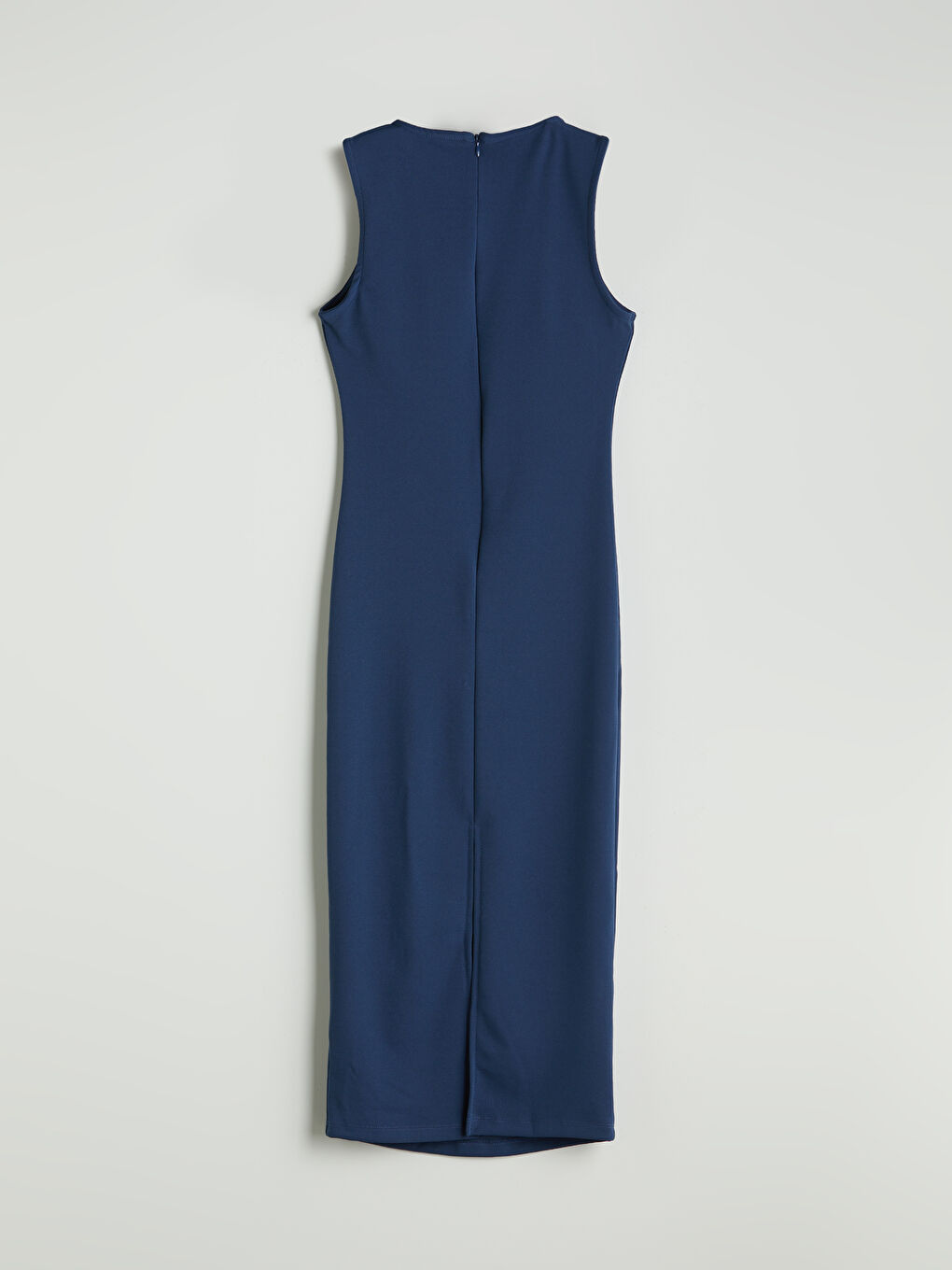 Crew Neck Bodycon Dress-5