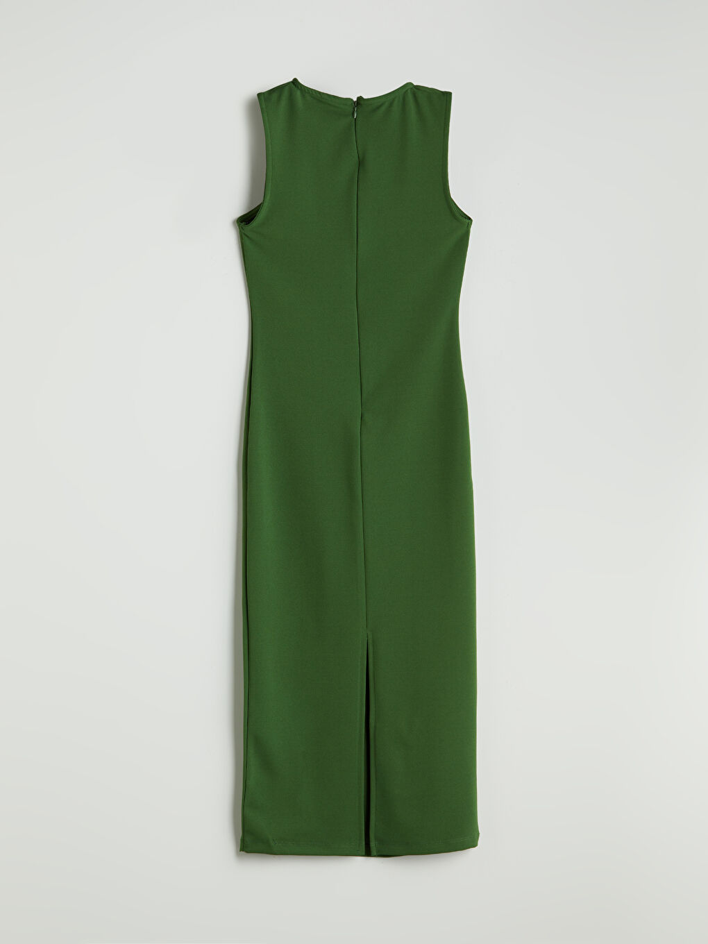 Crew Neck Bodycon Dress-5