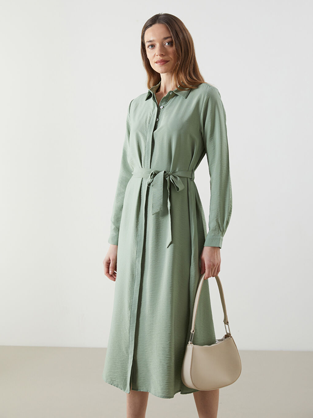 Regular Fit Women's Shirt Dress -S5K436Z8-GX7
