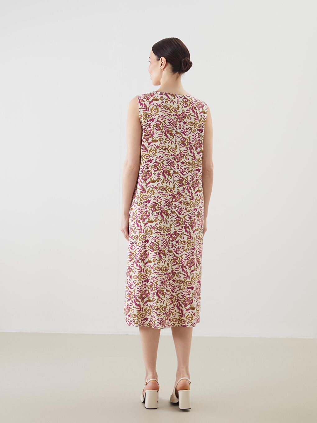 LCW Grace Woman ECRU Dress -S5K456Z8-LRA