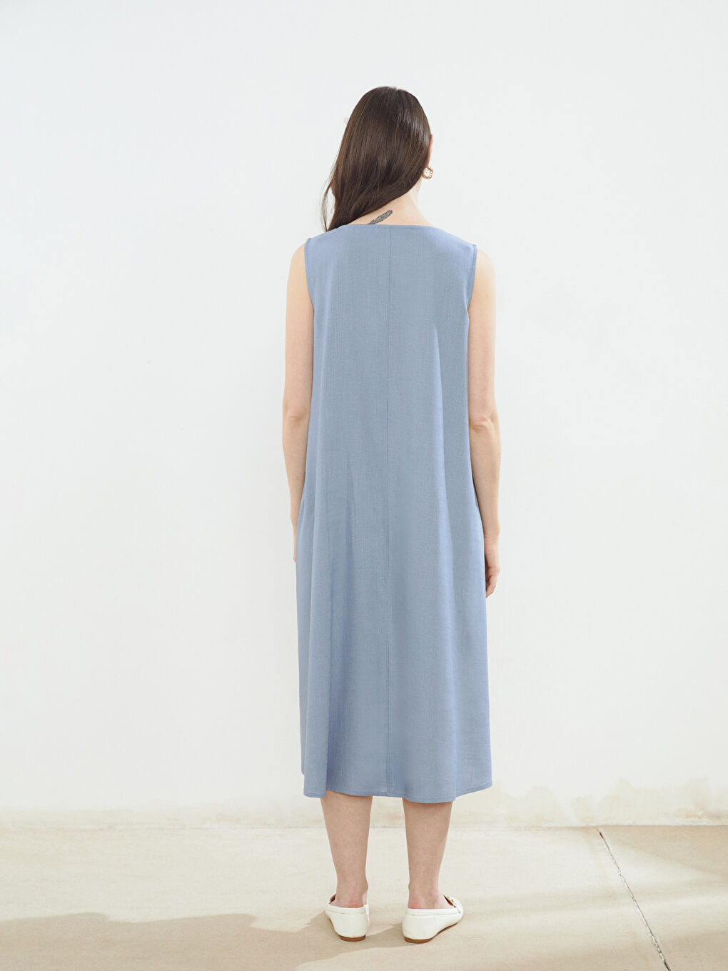 LC Waikiki Woman BLUE Dress -S5K457Z8-J0L