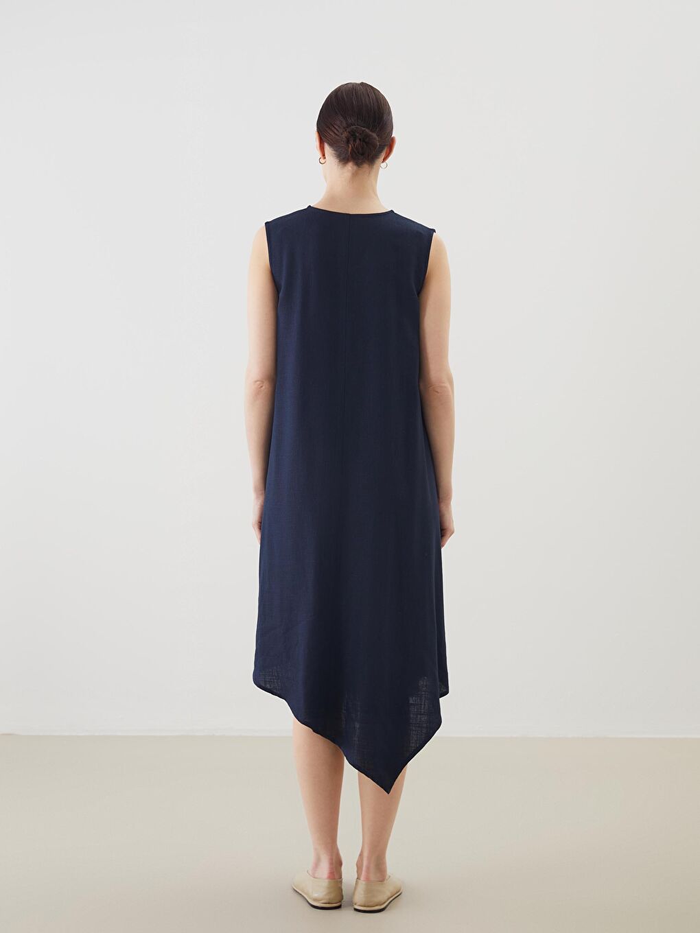 LCW Grace Woman NAVY Dress -S5K465Z8-HNG
