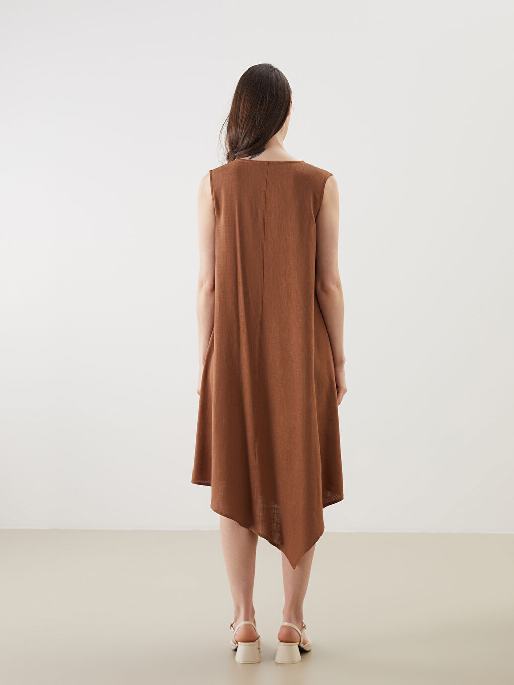 LCW Grace Woman BROWN Dress -S5K465Z8-R1M