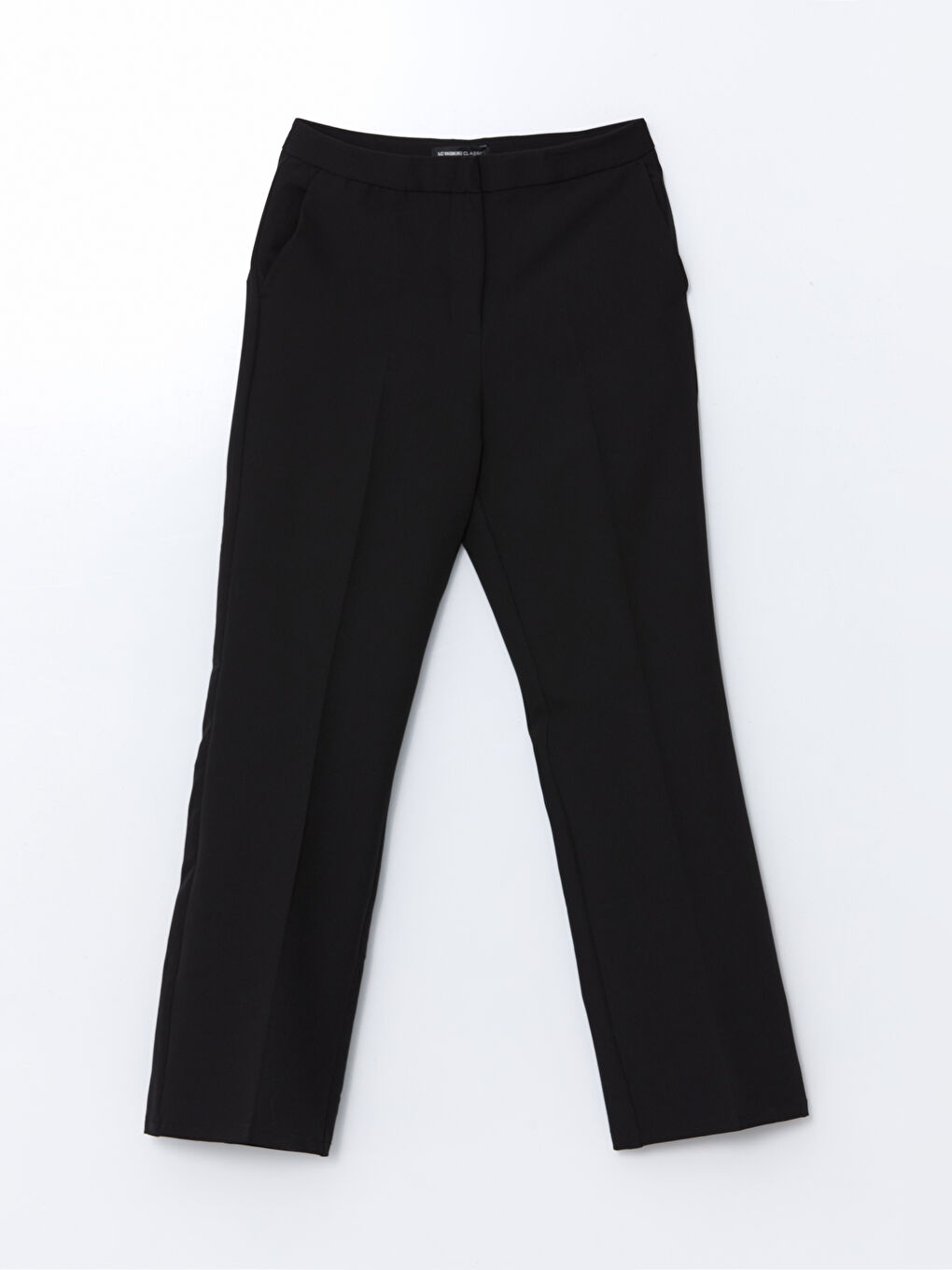 Siyah Standart Fit Kadın Cigarette Pantolon-4