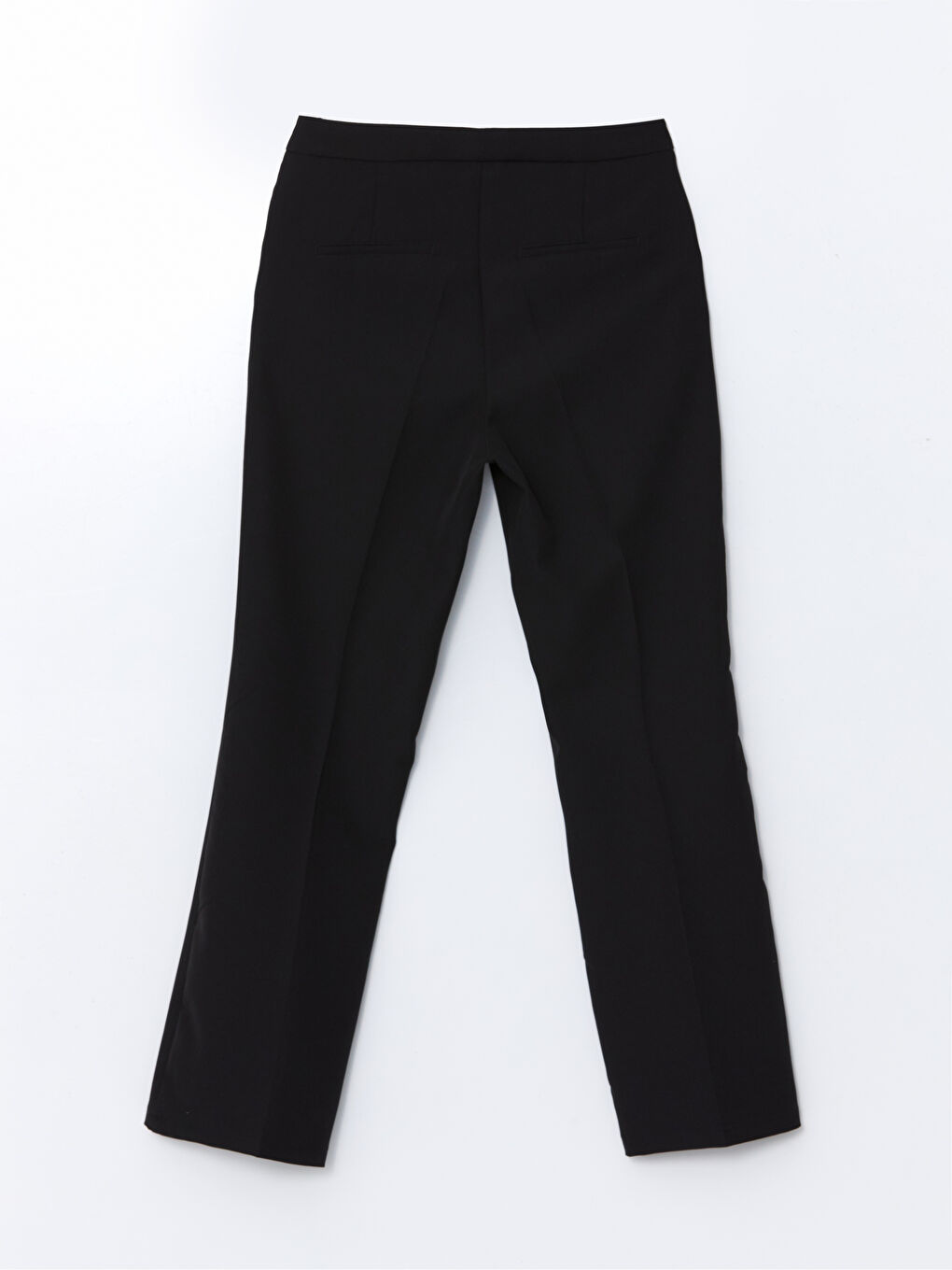 Siyah Standart Fit Kadın Cigarette Pantolon-5