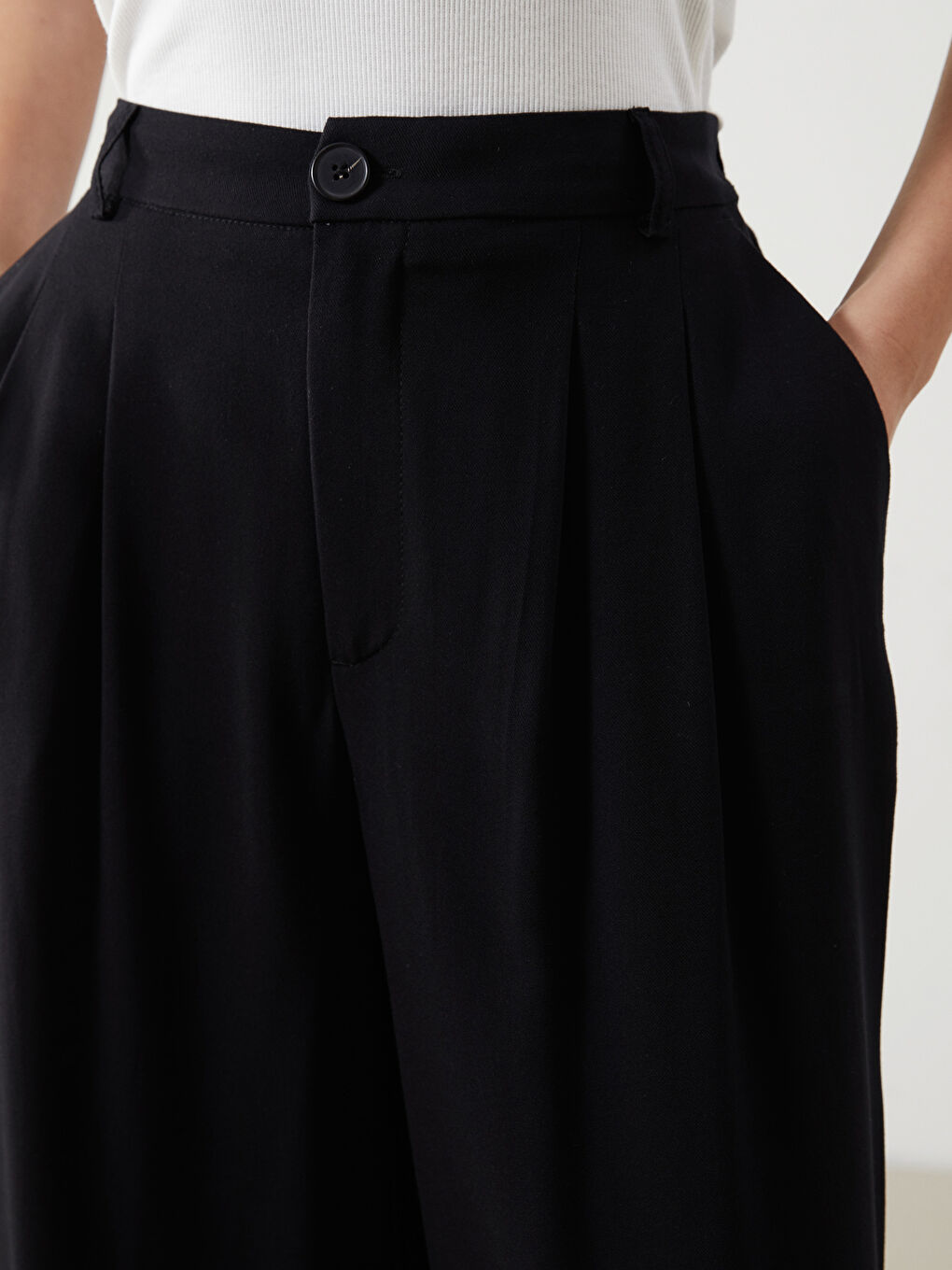 Loose Fit Women's Trousers -S5K478Z8-CVL
